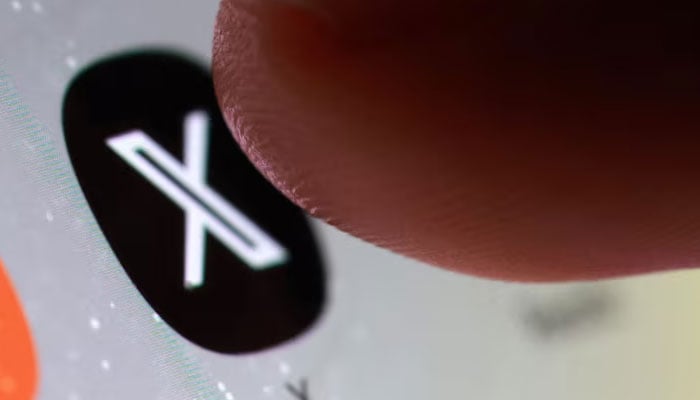 The X app icon on a smartphone in this illustration taken October 27, 2025. — Reuters