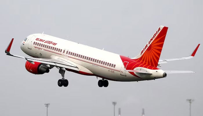 An Air India Airbus A320-200 aircraft takes off from the Sardar Vallabhbhai Patel International Airport in Ahmedabad, India, July 7, 2017. — Reuters