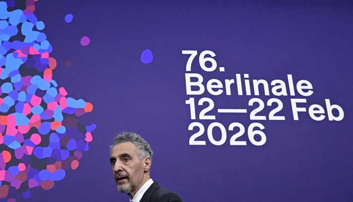 US actor John Turturro arrives for a press conference for the film The Only Living Pickpocket in New York presented in the Berlinale Special Gala at the 76th Berlinale, Europes first major film festival of the year, in Berlin on February 20, 2026.— AFP