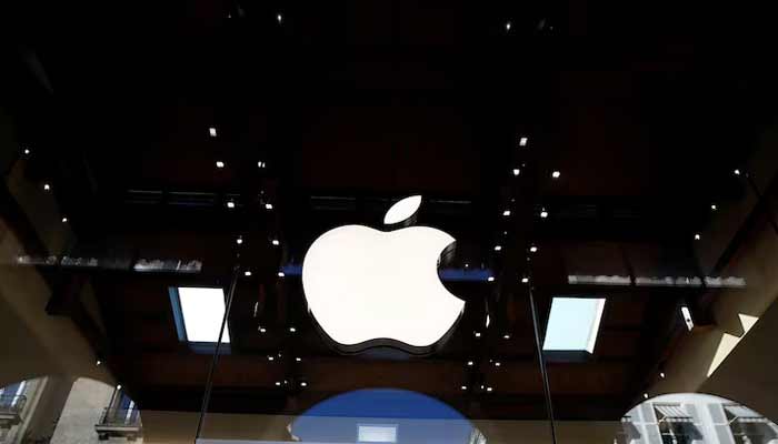 An Apple logo is pictured in an Apple store in Paris, France September 17, 2021.— Reuters/File