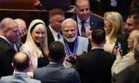 Modi says India backs Israel as war with Hamas continues