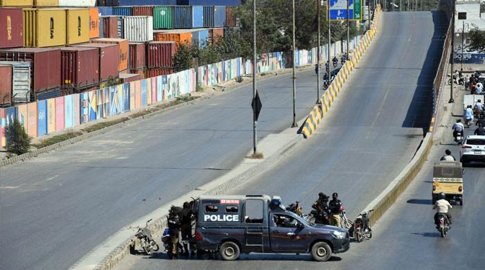 Several Karachi roads closed for fourth day amid security alert