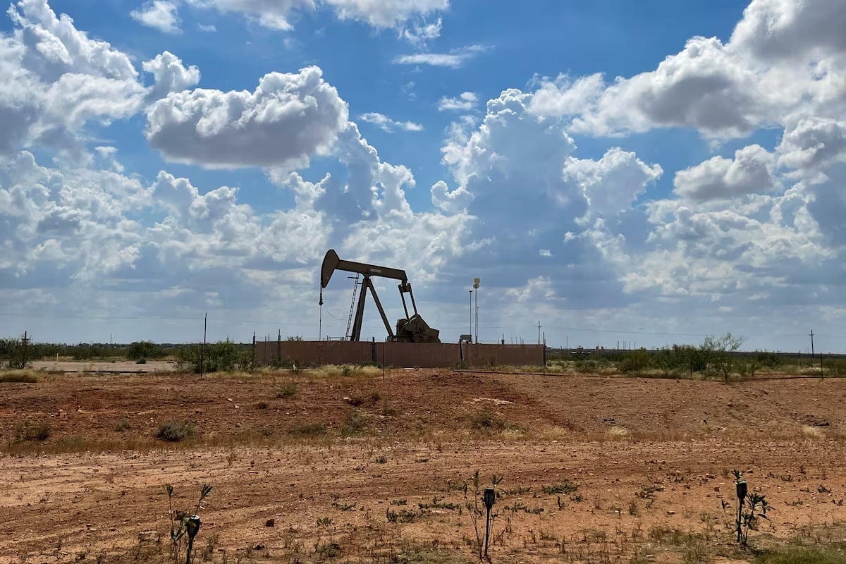 A pumpjack, used to help lift oil from a well, in the Permian basin near Midland, Texas, U.S., October 8, 2025. — Reuters