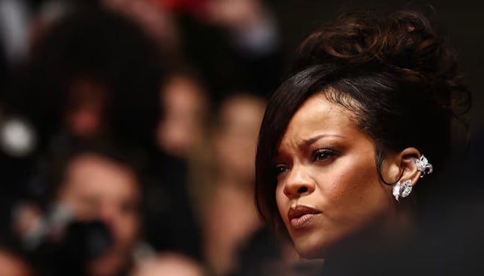 Rihanna poses on the red carpet as she leaves after the screening of the film Highest 2 Lowest Out of competition at the 78th Cannes Film Festival in Cannes, France, May 19, 2025. — Reuters