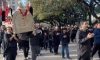 Mourners mark martyrdom of Hazrat Ali with procession in Downtown Dallas