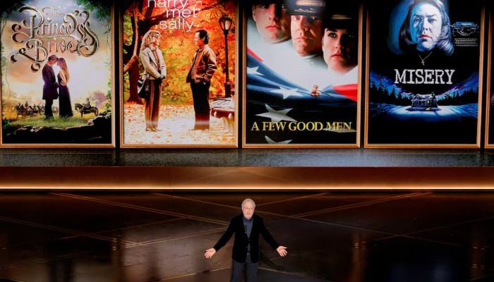 Billy Crystal speaks about Rob Reiner. — Reuters