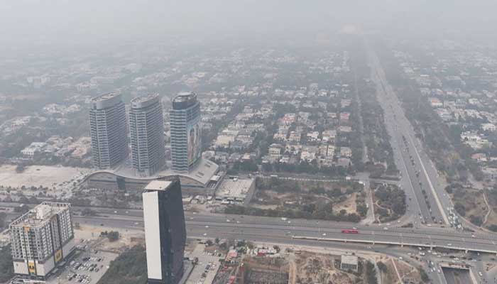 This undated photo shows aerial view of Islamabad. — AFP/File