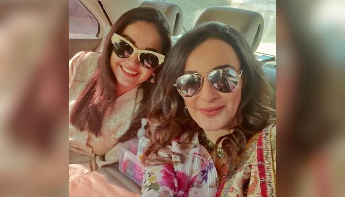 PPP Senator Sherry Rehman and her daughter Marvi Malik. — Instagram@sherryrehman