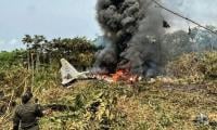 Colombian plane carrying 125 crashes; many feared killed