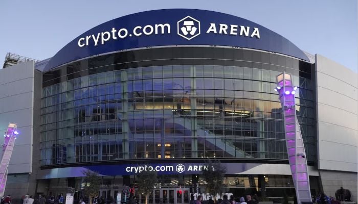 A general overall view of the Crypto.com Arena, Los Angeles, California, USA, March 2, 2026. — Reuters