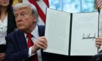 US Bills To Bear Trump's Signature In First For Sitting President