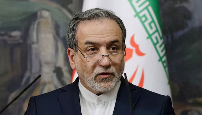 This representational image shows Irans Foreign Minister Abbas Araqchi attends a press conference following a meeting with Russias Foreign Minister Sergei Lavrov in Moscow, Russia, April 18, 2025. — Reuters