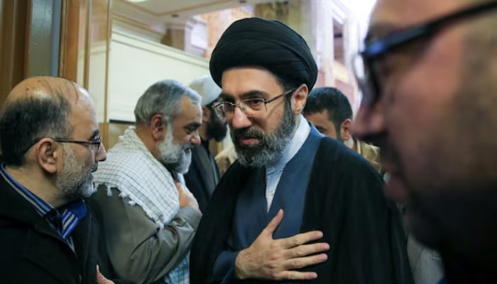 Irans new supreme leader, Mojtaba Khamenei attends a meeting in Tehran, Iran, March 2, 2016. — Reuters