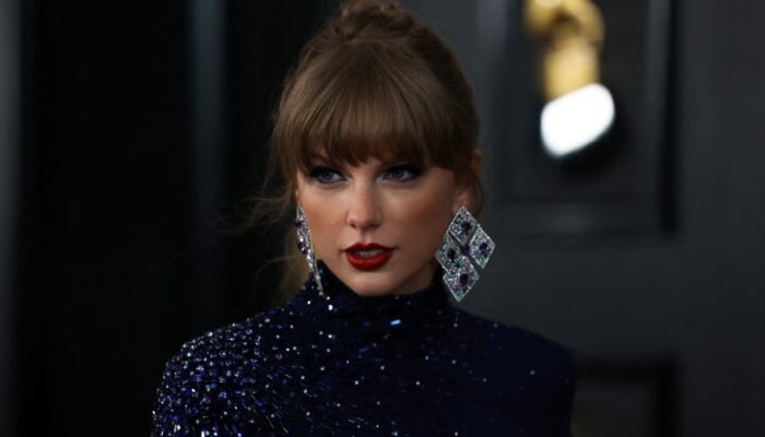 Taylor Swift attends the 65th Annual Grammy Awards in Los Angeles, California, US, February 5, 2023. — Reuters