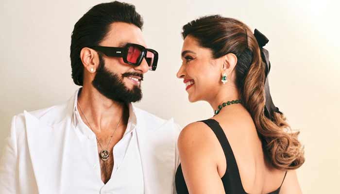 Bollywood actors Ranveer Singh and Deepika Pudokone pose in an undated picture. — Instagram/@deepikapadukone