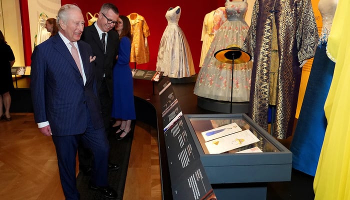 Britains King Charles during a visit to the Queen Elizabeth II: Her Life in Style exhibition at The Kings Gallery, Buckingham Palace, London, Britain April 20, 2026. — Reuters