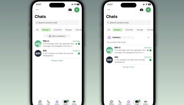 WhatsApp to launch feature to summarise multiple unread chats