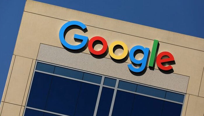 The Google logo is pictured atop an office building in Irvine, California, US August 7, 2017. — Reuters
