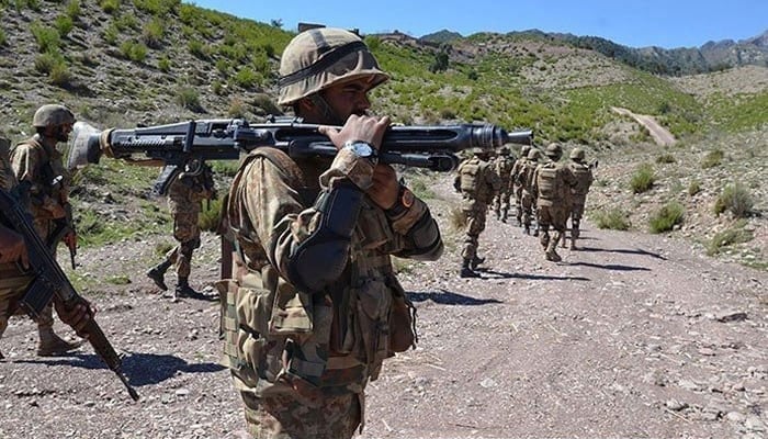 The Pakistan Army soldiers seen in this undated photo. — ISPR/File