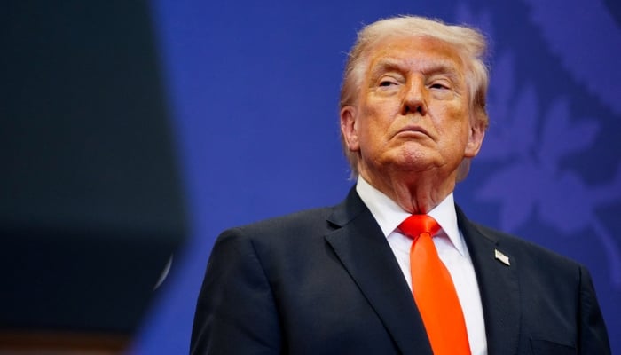 US President Donald Trump attends an event at The Villages Charter School at The Villages, Florida, US, May 1, 2026. — Reuters