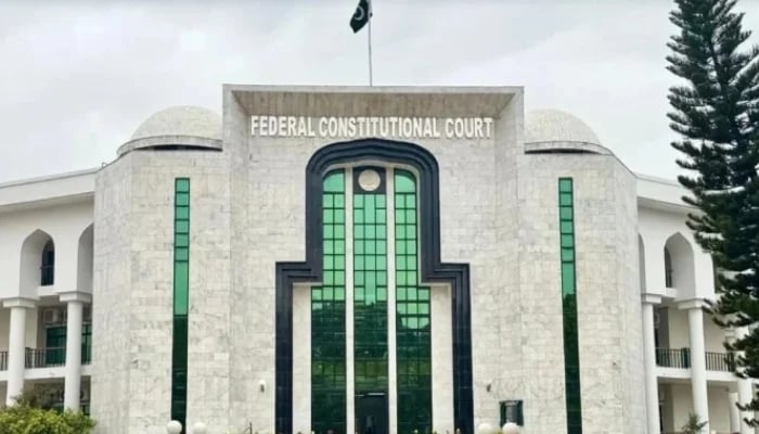 A view of Federal Constitutional Court building in Islamabad. — FCC website