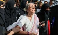 Sindh govt suspends three police officers over manhandling of Aurat March activists in Karachi