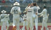 Bangladesh recover to 101-2 at lunch after early strikes in Dhaka Test