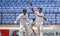 Pakistan openers set solid platform in reply to Bangladesh's 413 in Dhaka Test