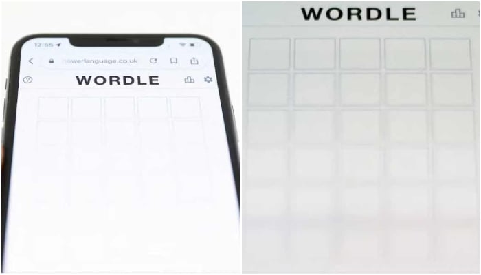 Wordle, a website-only word game played on mobile phones and tablets, is displayed in this picture illustration taken February 1, 2022. — Reuters