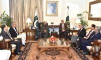 In meeting with PM Shehbaz, President Zardari urges maximum public relief