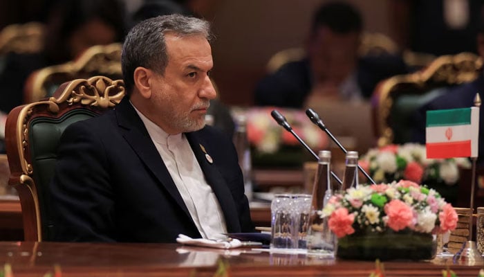 Irans Foreign Minister Abbas Araqchi attends the BRICS foreign ministers meeting at Bharat Mandapam in New Delhi, India May 14, 2026. — Reuters