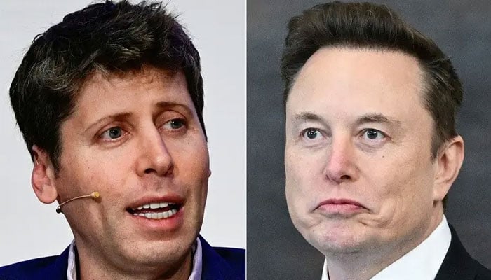 This combination of pictures shows OpenAI CEO Sam Altman (left) and Elon Musk. — AFP