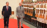 PM urges joint efforts for Mideast peace in meeting with China's Li