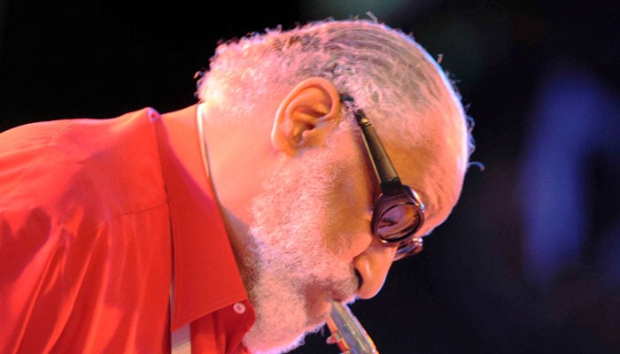 Sonny Rollins performs on the sixth night of the Vitoria-Gasteiz Jazz Festival, in Vitoria, Spain, July 18, 2008. — Reuters