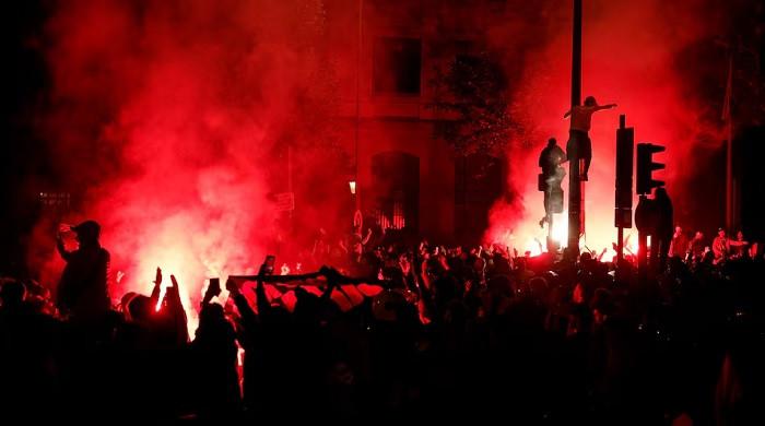 Violence mars PSG Champions League celebrations in Paris, hundreds detained