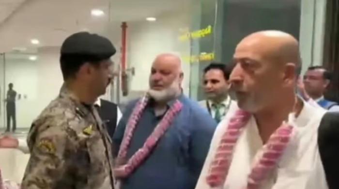 First Hajj return flight brings 117 pilgrims to Islamabad