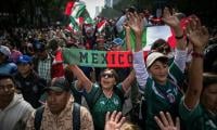 'So Many Of Us!' Mexicans Attempt World's Biggest Human Wave