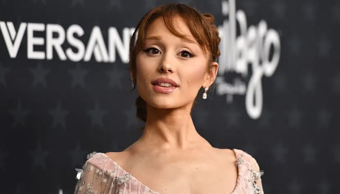 US singer actress Ariana Grande attends the 31st Annual Critics Choice Awards at Barker Hangar in Santa Monica, California, on January 4, 2026. — AFP