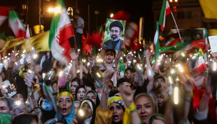 An anti-US and Israel rally in Tehran, June 7, 2026. — Reuters