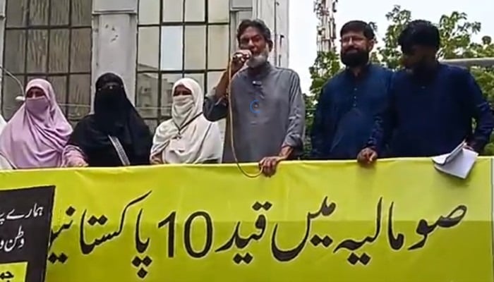 A screengrab taken from live feed shared by JI of the protest on June 19, 2026, on their social media. — Facebook Live