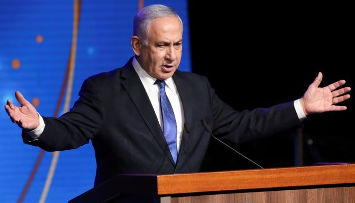 Israeli Prime Minister Benjamin Netanyahu speaks in Jerusalem, June 6, 2021. — Reuters