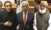 JUI-F, PPP criticise defence czar over Rawalakot residents remarks