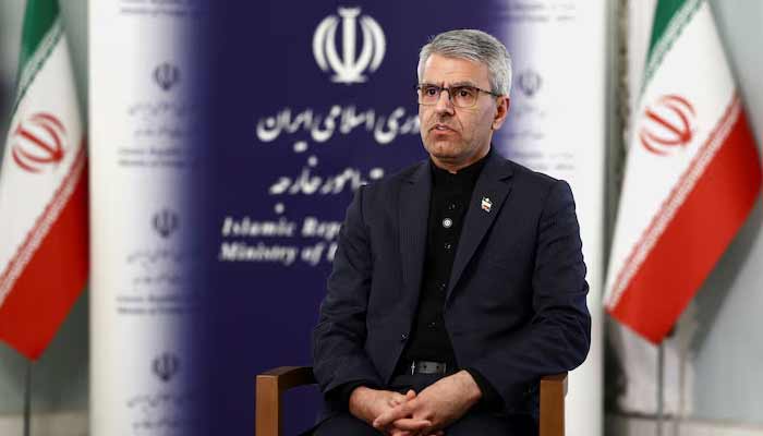 Irans Foreign Ministry spokesperson Esmaeil Baghaei attends an interview, amid the US-Israeli conflict with Iran, in Tehran, Iran.— Reuters/File