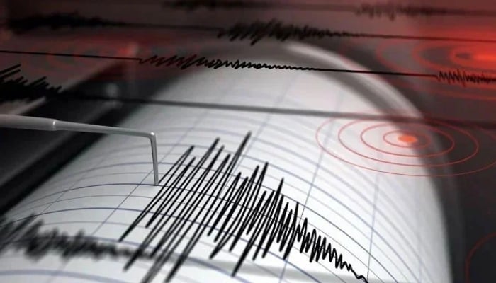 A representational image of a Richter scale measuring an earthquake. — AFP/File