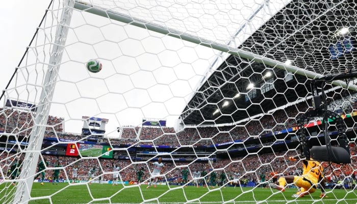 Belgiums Youri Tielemans scores their third goal from the penalty spot against Senegal, July 1, 2026. — Reuters