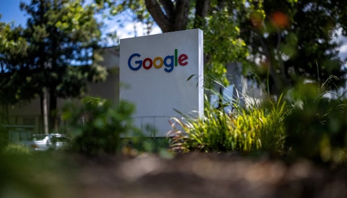 A Google logo is seen at a company research facility in Mountain View, California, US, May 13, 2025. — Reuters
