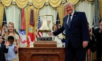 VIDEO: Trump Rings NYSE Opening Bell From Oval Office To Launch Trump Accounts