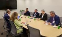 FinMin Meets IMF Management, Reviews Progress