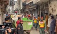 Nine killed as house roof collapses in Lahore