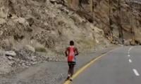 Faizan completes 22-day Lahore-Skardu run, raises awareness about drug abuse